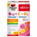 DOPPELHERZ B12+C+D3 Depot aktiv Tabletten